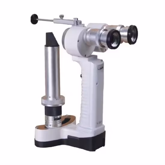 Digitale tragbare Spaltlampe. Handspaltlampe